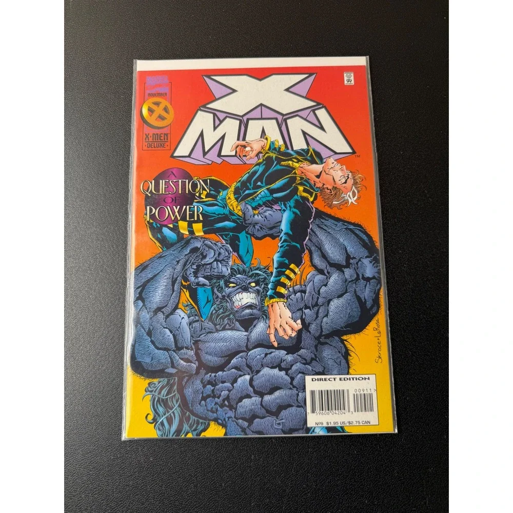 Marvel Comics X-Man Issue 9 November‎ 1995 Nate Grey Dark Beast